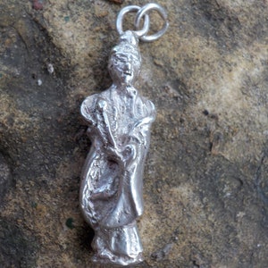 Sterling Silver Kuan Yin Charm
