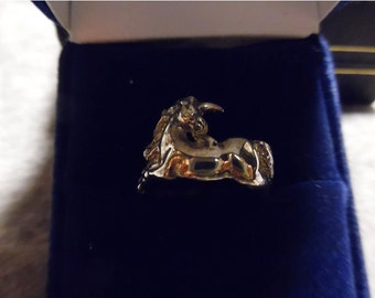 Sterling Silver Unicorn Ring