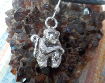 Sterling Silver Lunar Year of the Monkey Pendant