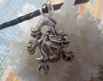 Sterling Silver Lunar Year of the Dragon Pendant