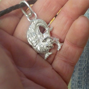 Sterling Silver Lunar Year of the Rooster Pendant image 3