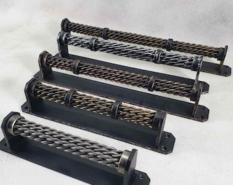 Wrought Iron Rustic Barn Handle for Doors and Gates