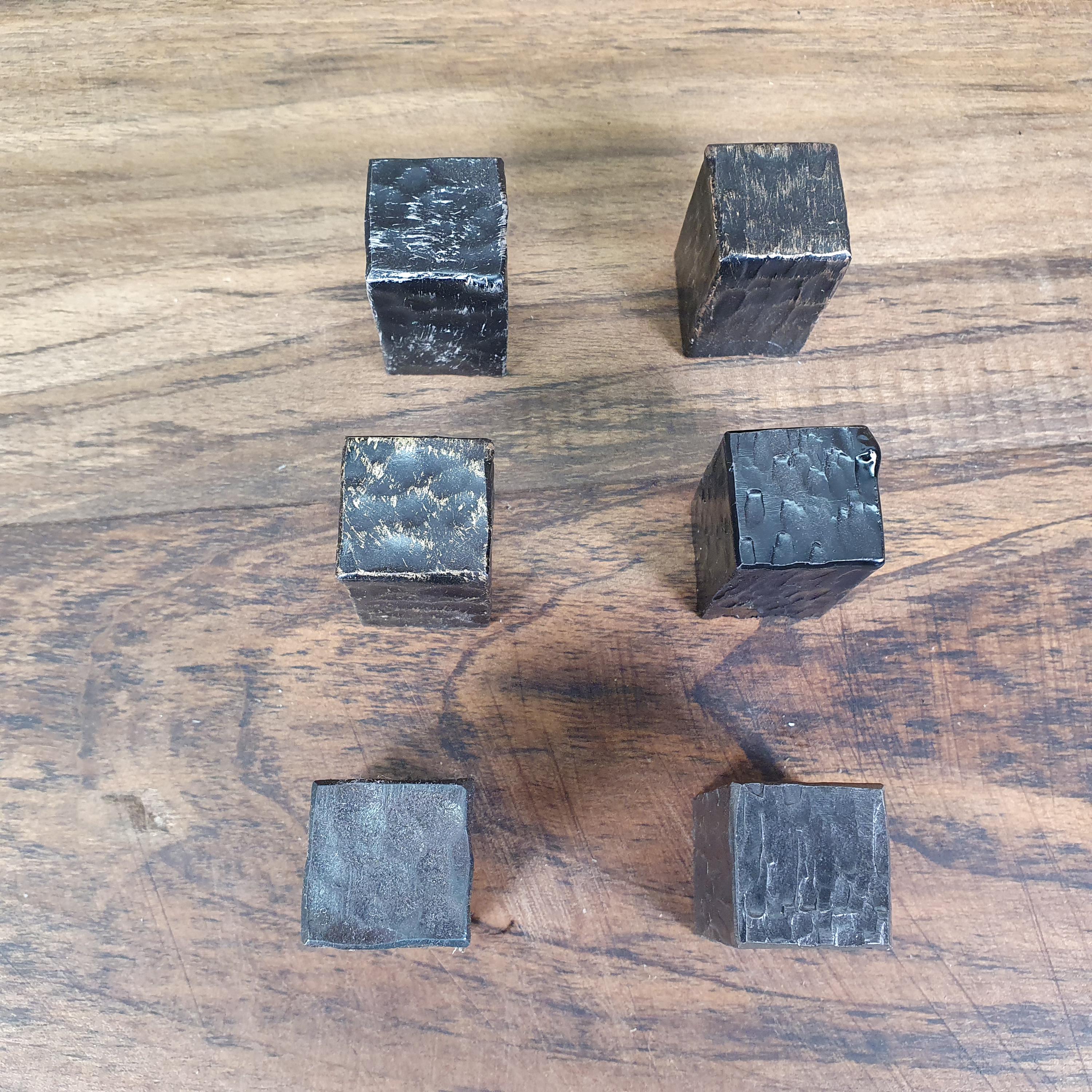 Rustic Hand-forged Kitchen Cabinet Fittings: Industrial Push Button ...