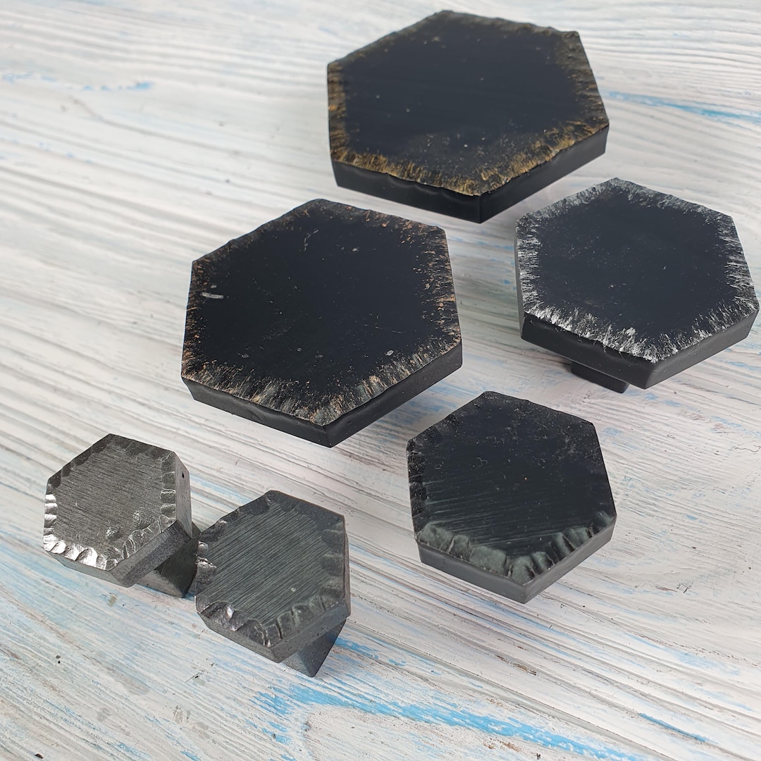 Rustic Industrial Loft Knob: Handcrafted Metal Hardware for Kitchen ...