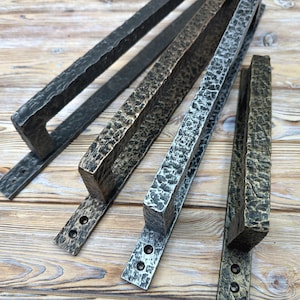 Puxador de porta industrial versátil: decoração de metal durável para armários, portas de correr e móveis