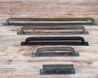 Industrial Cast Iron Handles for Dressers and Cabinets