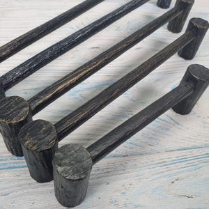 Rustic Wrought Iron Drawer Handles: Vintage-Inspired Hardware for Furniture Restoration