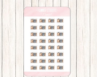 Travel Planner Stickers | Travel Book | Planner Stickers | Vacation Stickers | Scrapbooking stickers | Photo Machine Sticker | Sticker Sheet
