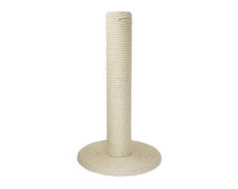 KATI (Medium) - Handmade Sisal Cat Scratching Post 75cm (29.5") - Coloured Base Option