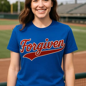 Forgiven graphic for printing or cutting