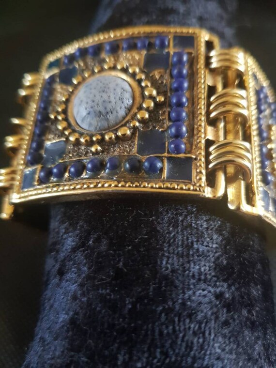 Vintage chantal Thomass cuff bracelet. - image 10