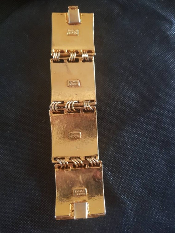 Vintage chantal Thomass cuff bracelet. - image 6