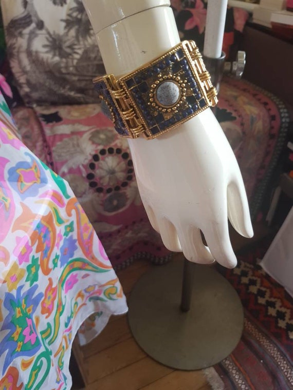 Vintage chantal Thomass cuff bracelet. - image 4