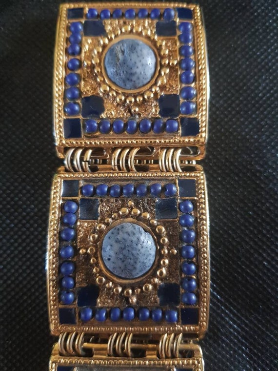 Vintage chantal Thomass cuff bracelet. - image 8