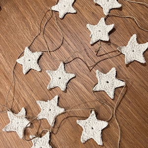 Crochet Star Garland