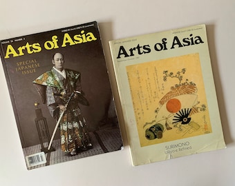 Japanese Arts of Asia Magazines, september-oktober 1987, juli-augustus 1996, speciale Japanse uitgaves