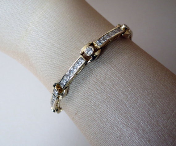 Vermeil Collection Sterling Silver Bracelet 7 Inches