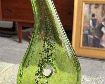 Vintage Art Glass Vase by Jonathan Schmuck
