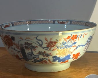 Antique 18th century Japanese Imari Bowl