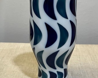 1950 Sargadelos RARE Porcelain Vase, Vintage Sargadelos Modernist