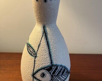 Vintage Mid Century Fratelli Fanciullacci Pottery Jug