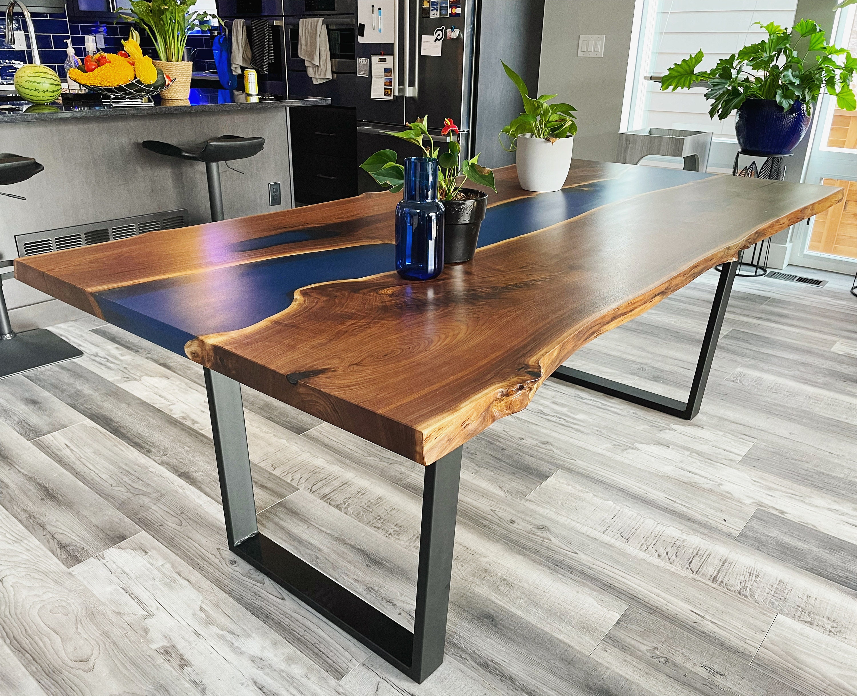 Custom dining room on sale table