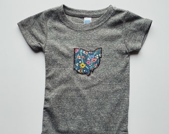 Ohio Baby Bodysuit - Wildflower