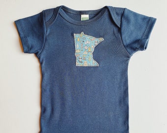 Minnesota Baby Bodysuit - Camp