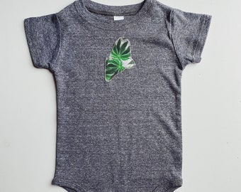 Maine Baby Bodysuit - Cannabis