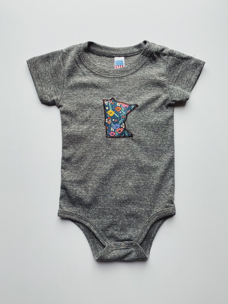 Minnesota Baby Bodysuit Wildflower image 1