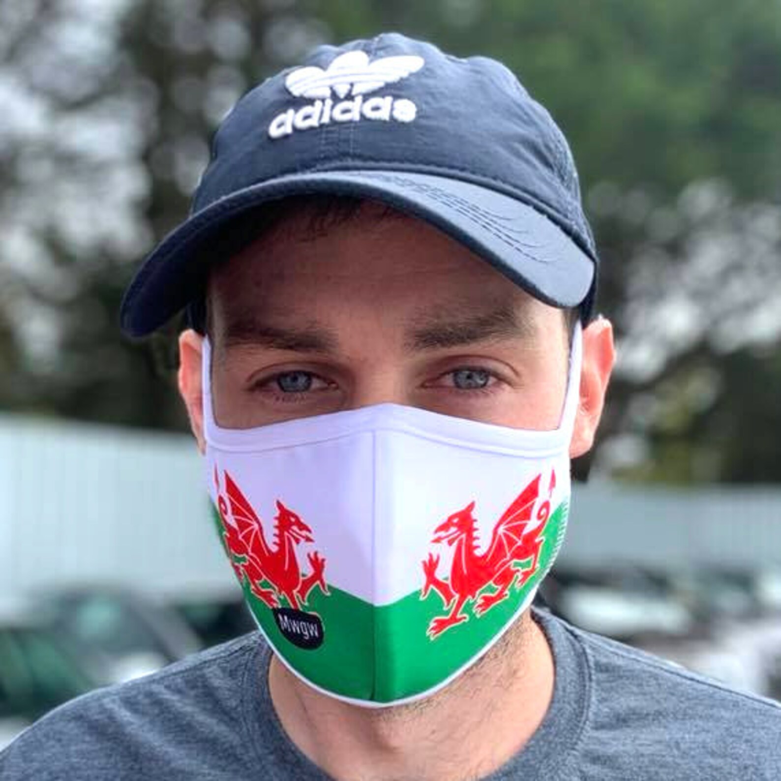 Wales Flag 4layer Face Mask Welsh Dragon Quality Washable Etsy UK