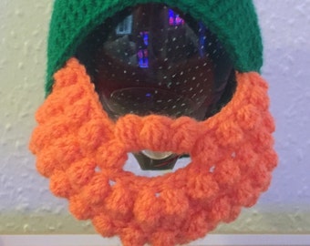 Crocheted Beanie 'n' Beard hats