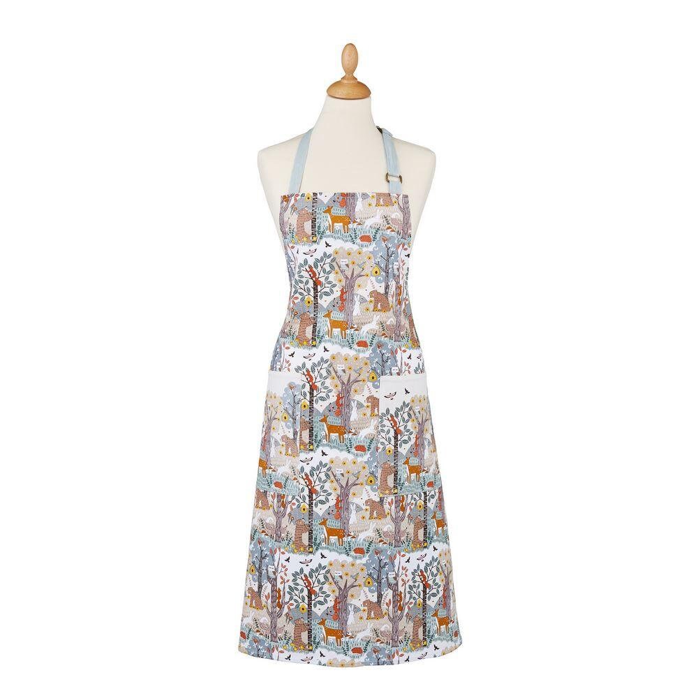 Ulster Weavers Cotton Apron Wildwood 100 Cotton Blue Etsy