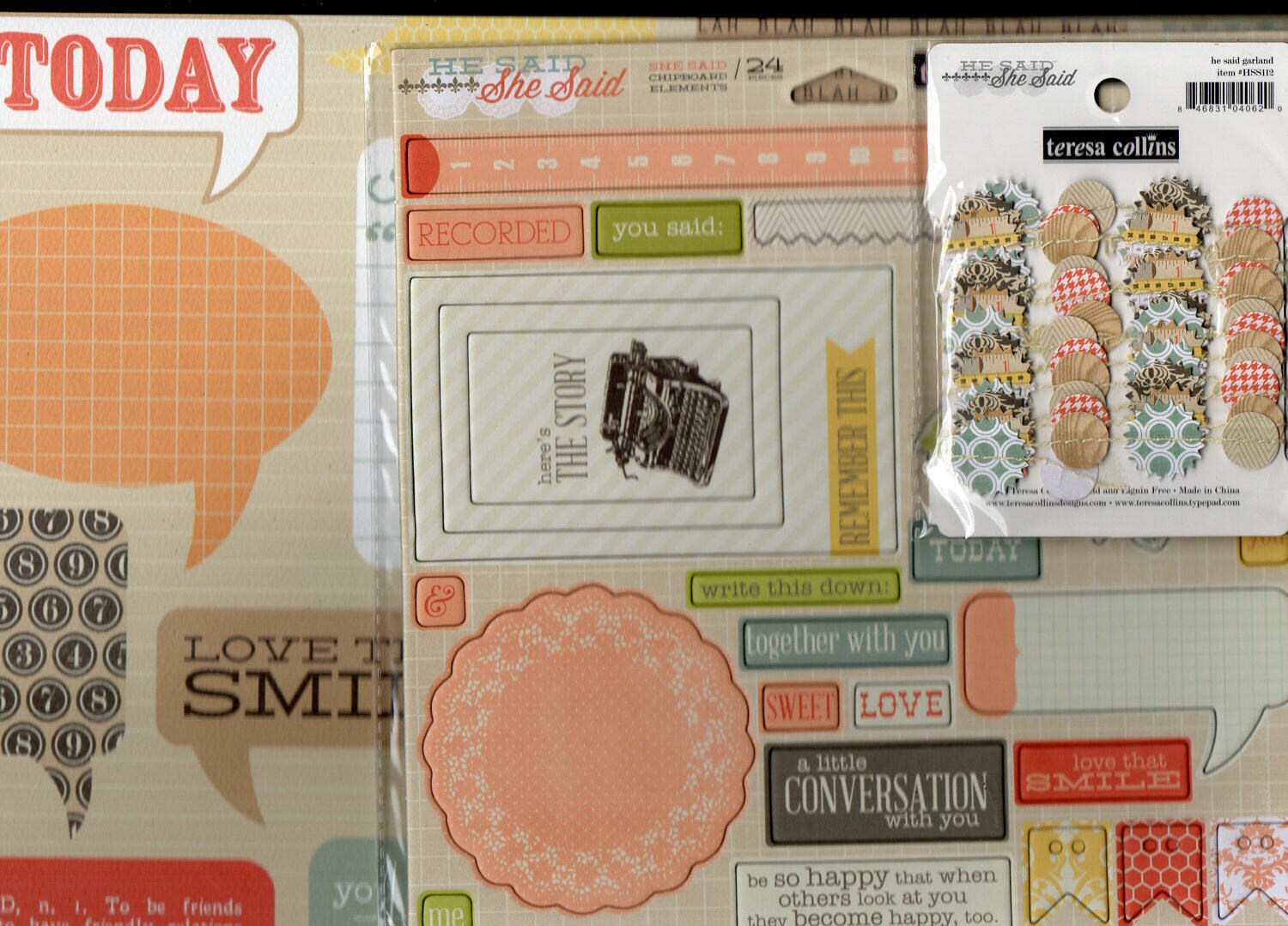Teresa Collins She Said Emaille-Punkte – 48 Stück, Verschiedene Größen & Farben, Für Scrapbooking & Deko