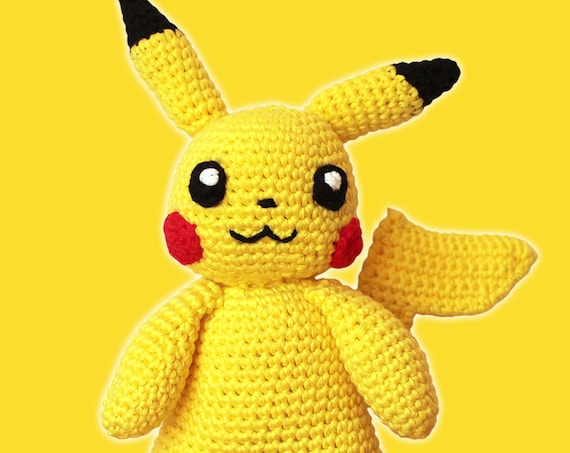Pikachu - Pokemon. Amigurumi Pattern PDF.