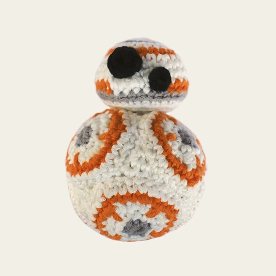 BB-8 - Star Wars. Crochet Doll, Amigurumi Toy, Crocheting, Made to Order, Droid, Robot, Spherical, Geek, Gift, Cinema