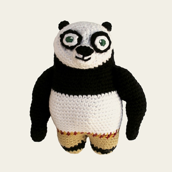 Kung Fu Panda - Dreamworks Animation. Amigurumi Pattern PDF.