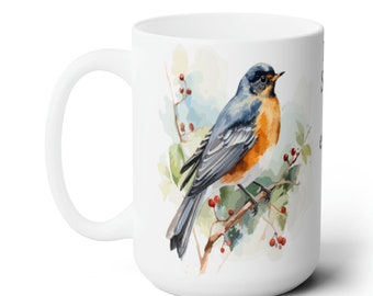 Colorado Bird Ceramic Mug: Centennial State Souvenir Gift