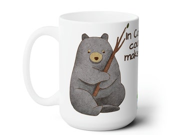 Colorado Bear Ceramic Mug: Mountain Souvenir Gift (15oz)