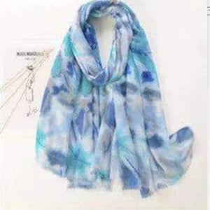 Women Tassel Viscose Shawl, Scarf, Neckerchief, Autumn Winter Bohemian neck scarf, raw edge, Wrap, womens scarves, 35.5&quot;x72&quot;, long scarf