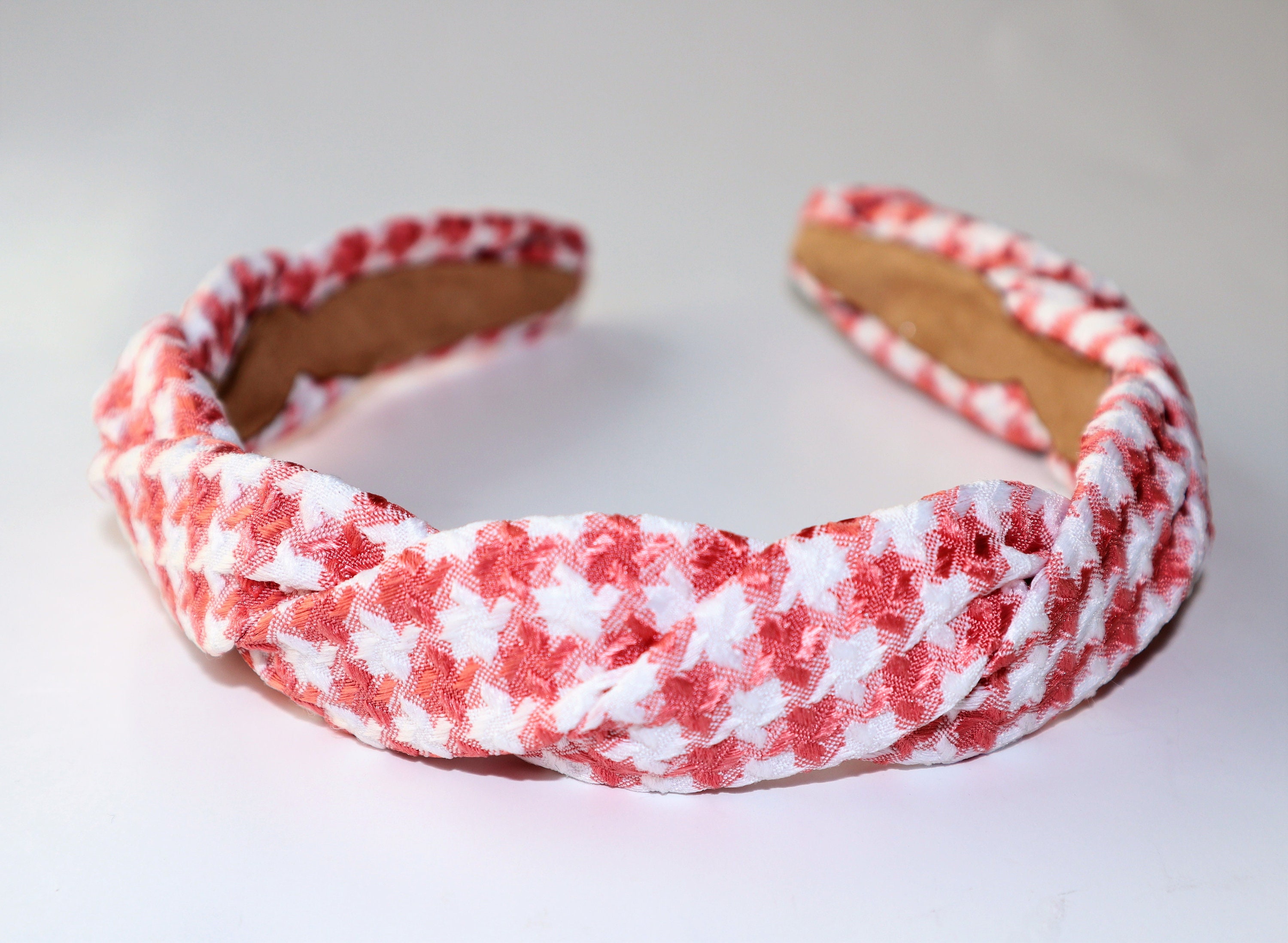 NEW Haymarket Check Headband - Handmade! Checkered Headband - Etsy main image 4