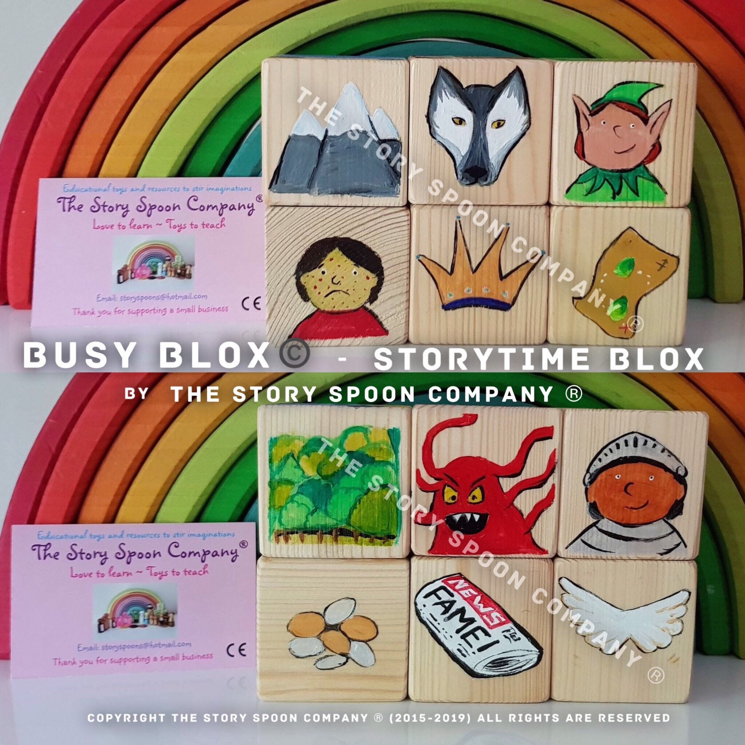 Story Blox. Storytime. Story Cube. Story Block. Wooden Toys. Etsy