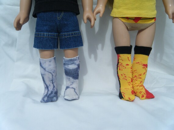 18 inch doll socks