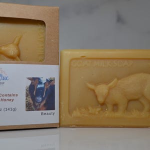 Unscented Goat Milk Soap: Handmade with Oatmeal & Honey
