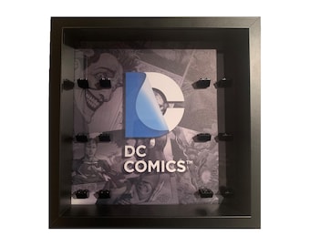 DC - Minifigure Display Frame Case - V1