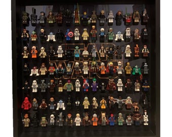 Large Star Wars - 105 Minifigure Display Frame Case - V2