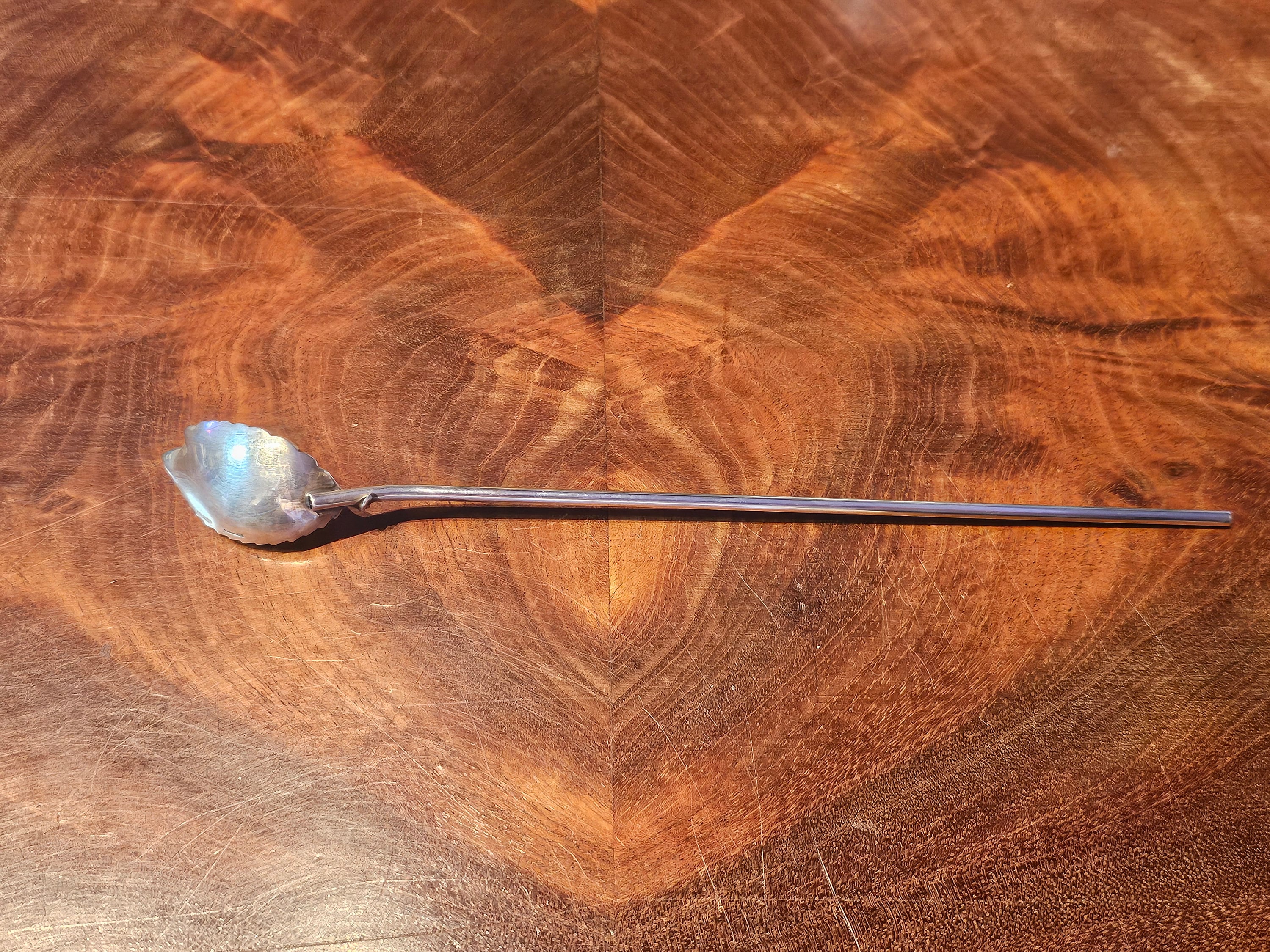 ティファニー スターリングシルバー リーフ ティースプーン