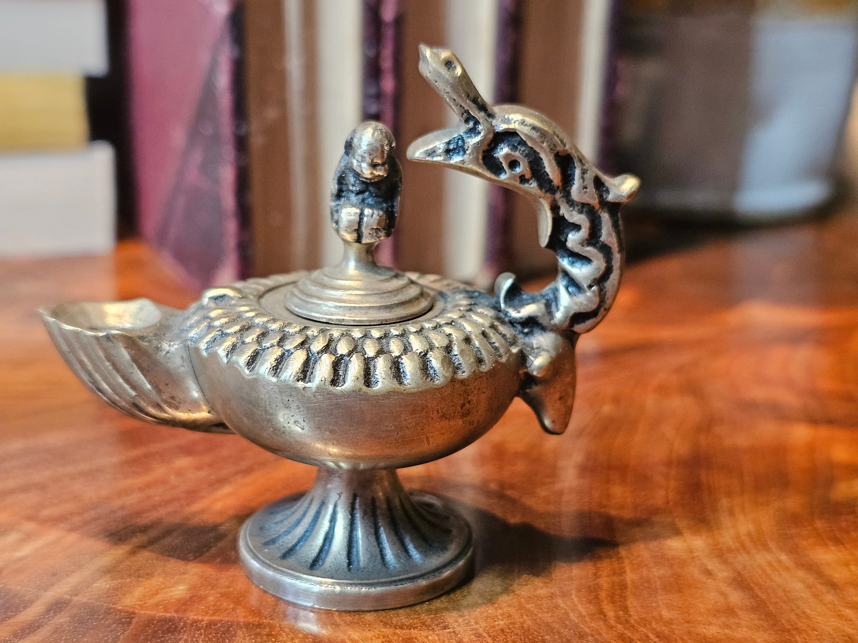 Lampe à huile en bronze - Etsy 日本