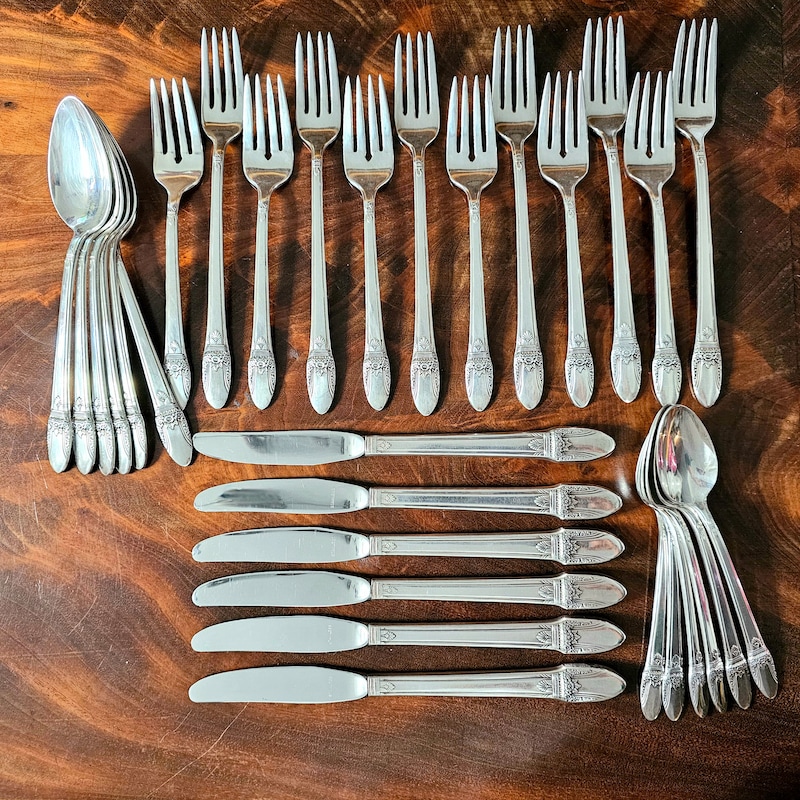 Silverware Set - Etsy