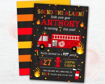 Fireman png firetruck clipart png sublimation design download Firetruck Birthday boys birthday clipart Fireman Birthday blonde fireman